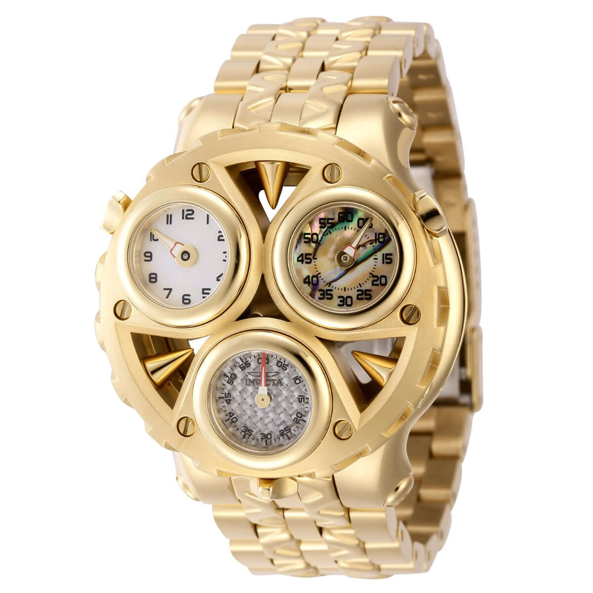 Reloj Invicta Cerberus 44595 Hombre Acero Dorado