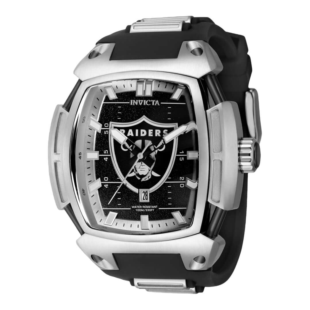 Reloj Invicta Raiders 42800 INV-367, cuarzo para hombre, acero inoxidable, silicona, resistente al agua hasta 100m.