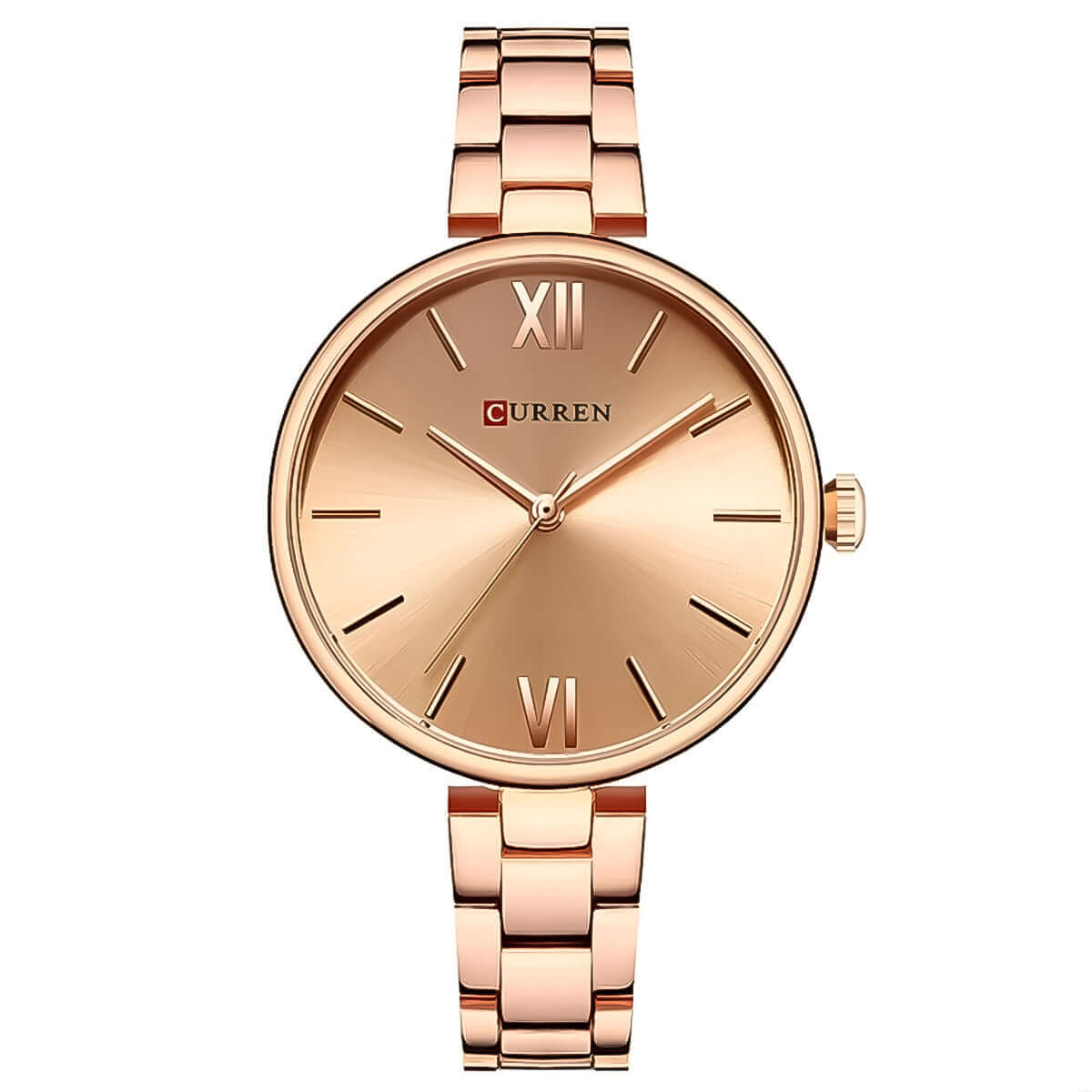 Reloj Curren CUR-M-6 Mujer Acero Oro Rosa