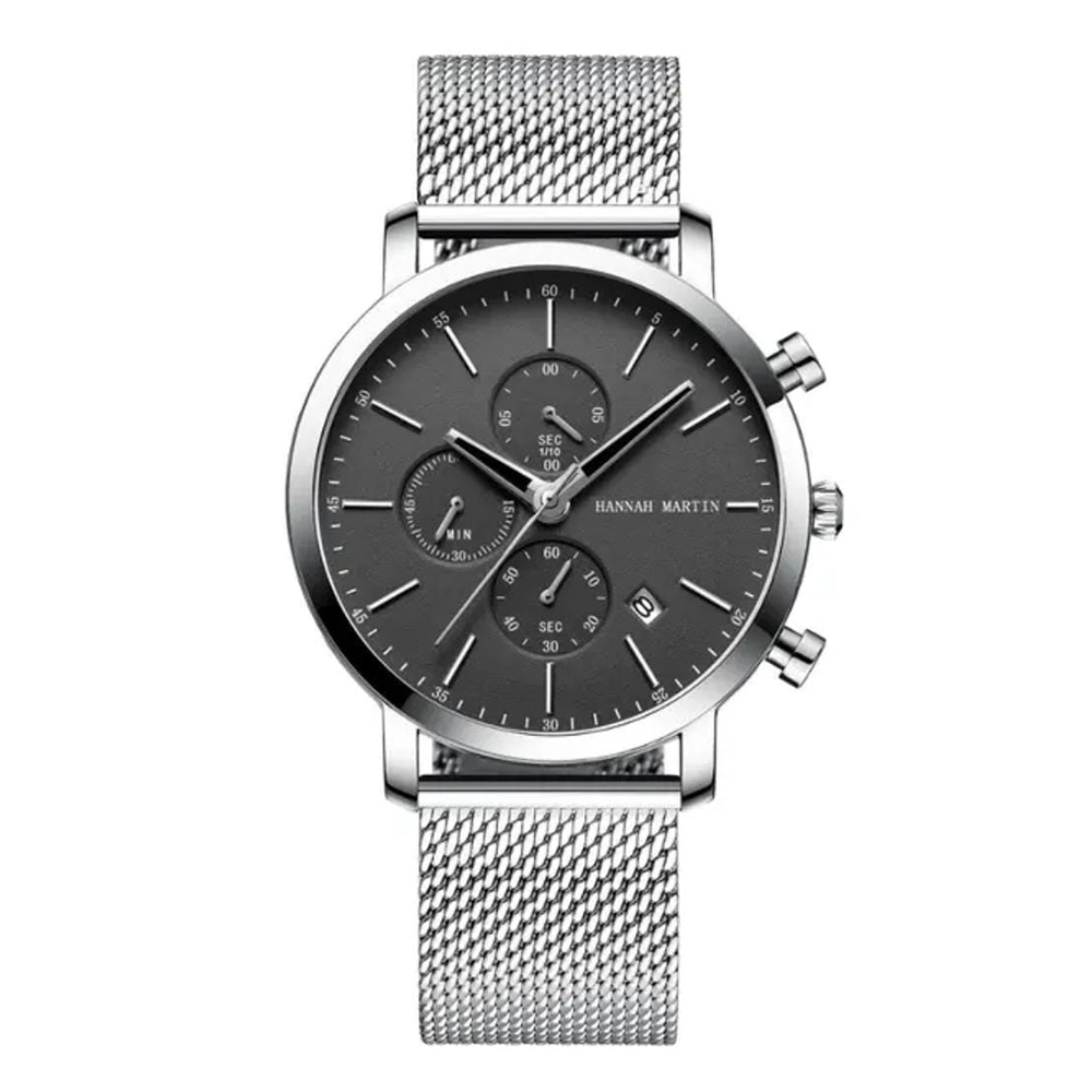Reloj Hannah Martin HAN-23 Hombre Acero Plateado