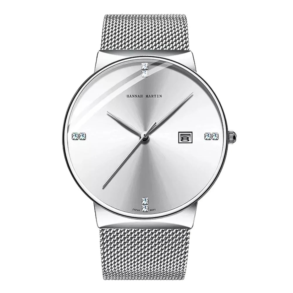 Reloj Hannah Martin HAN-28 Hombre Acero Plateado