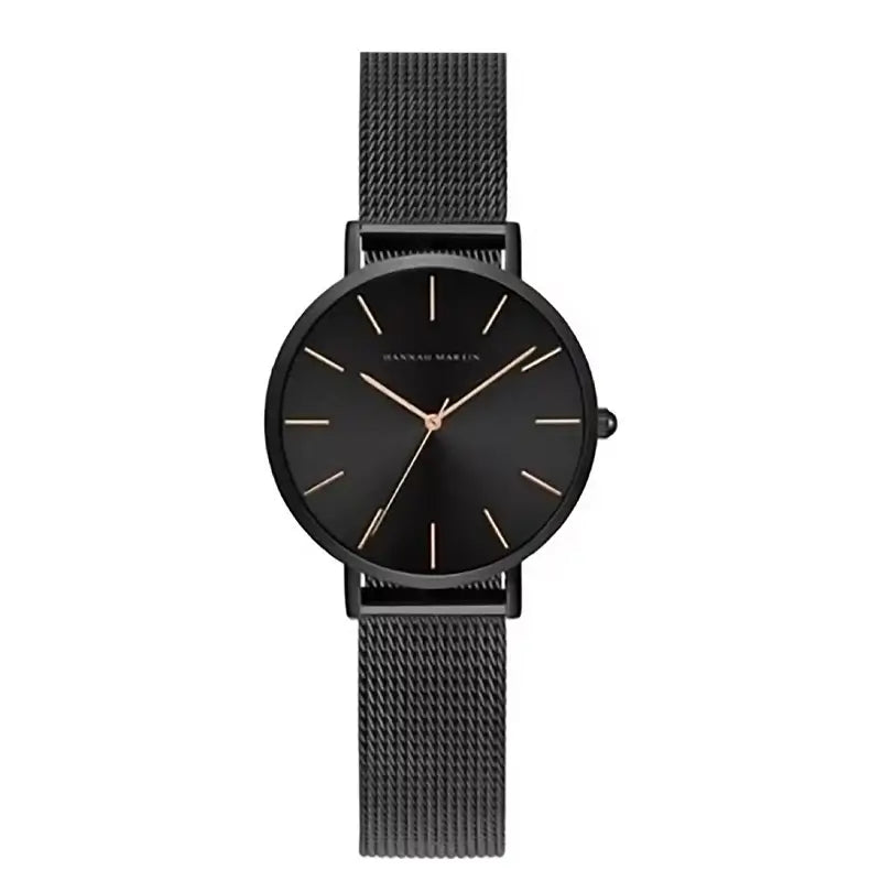 Reloj Hannah Martin HAN-M-17 Mujer Acero Negro