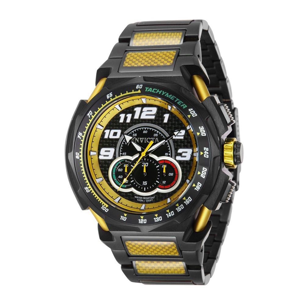Reloj Invicta S1 Rally 43784 Hombre Deportivo Negro