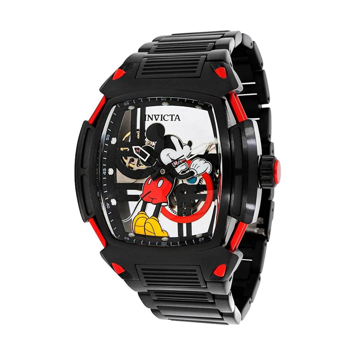 Reloj Invicta Mickey Mouse 44076 Hombre Acero Negro