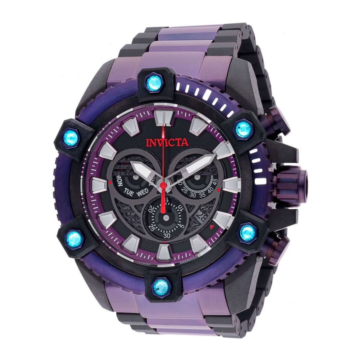 Reloj Invicta Coalition Forces 46657 Hombre Acero Morado