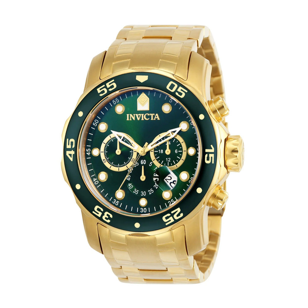 Reloj Invicta Scuba 0075 Hombre Acero Dorado