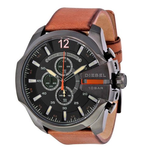 Reloj discount diesel cuero