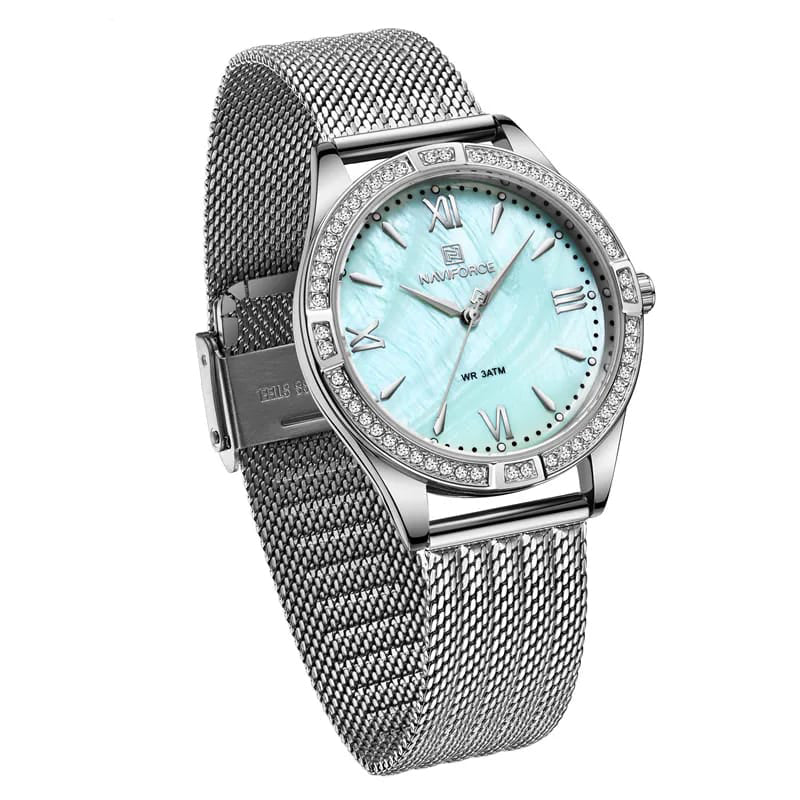 Reloj Naviforce NAV-M-8 Mujer Acero Plateado