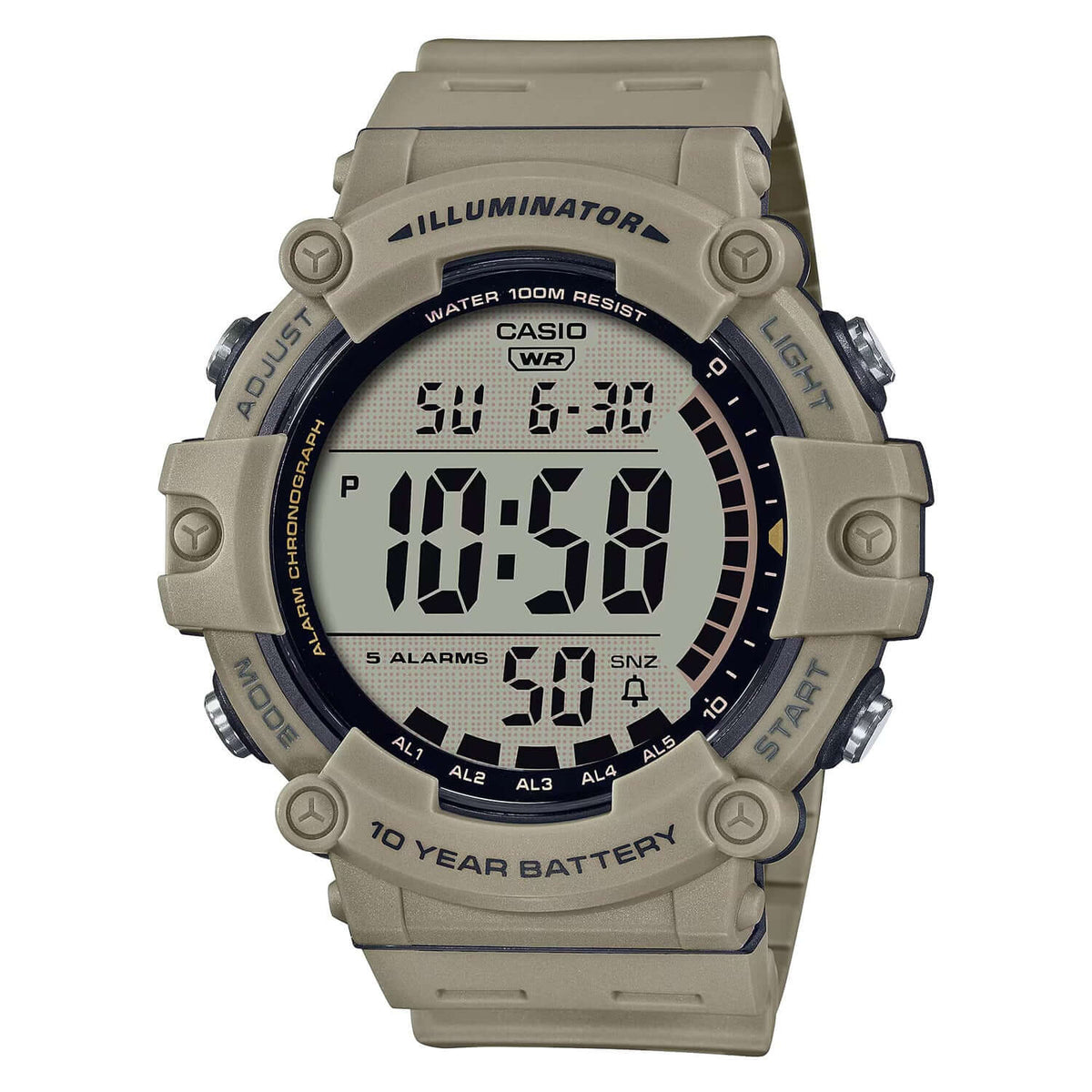 Reloj Casio AE-1500WH-5AV Hombre Resina Beige