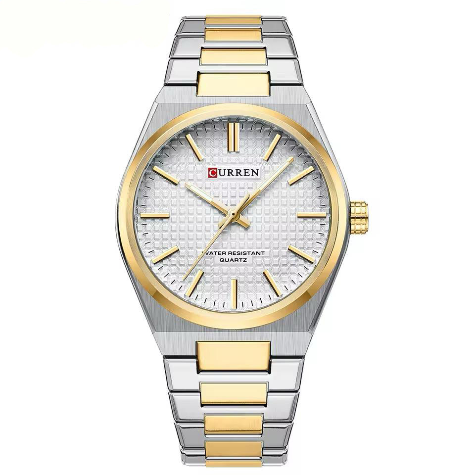 Reloj Curren CUR-27 Hombre Acero Plateado