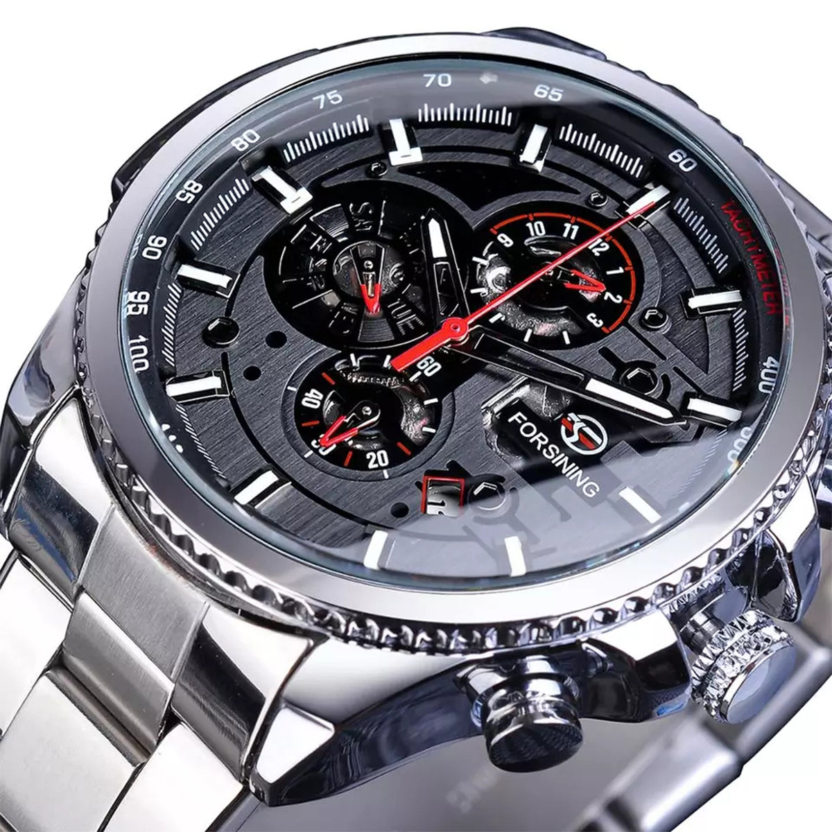Reloj Forsining FOR-10 Hombre Acero Automático