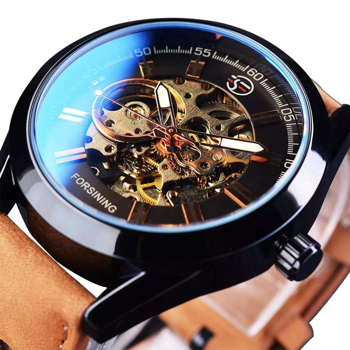 Reloj Forsining FOR-40 Hombre Automático Marrón