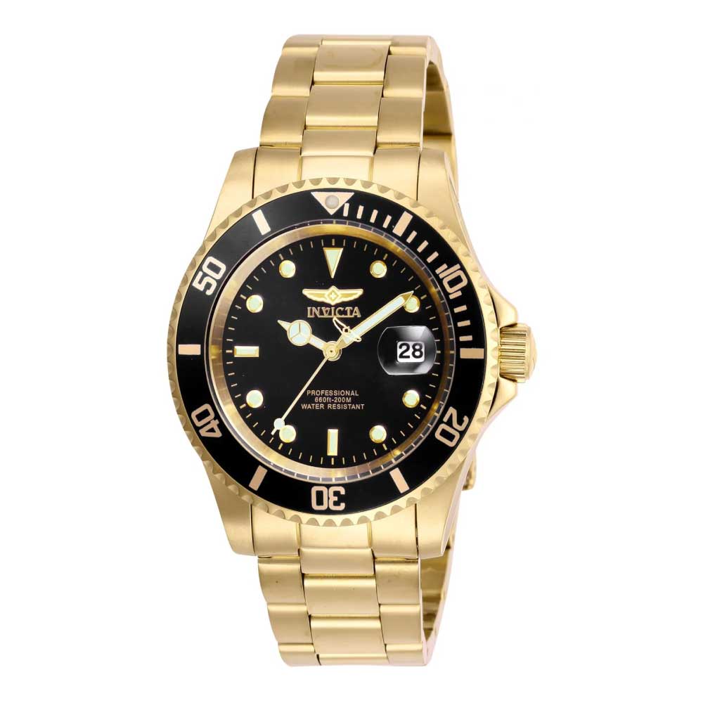 Reloj Invicta Pro Diver 26975 Hombre Acero Dorado