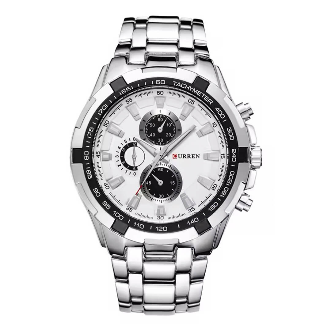 Reloj Curren CUR-58 Hombre Acero Plateado