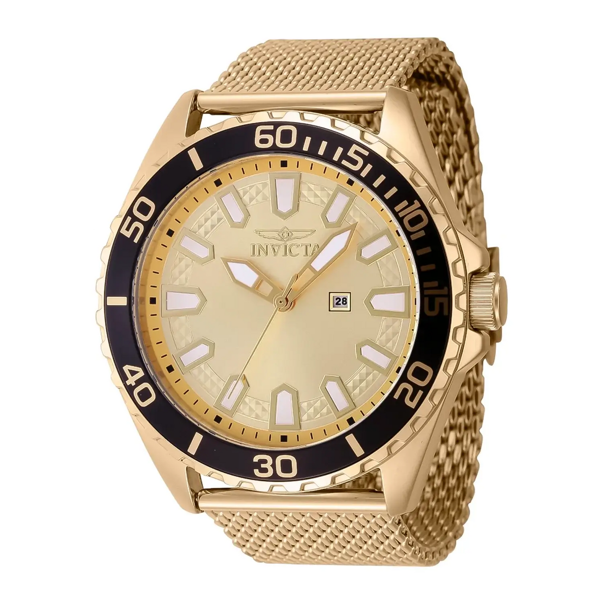 Reloj Invicta Pro Diver 46902 Hombre Acero Dorado