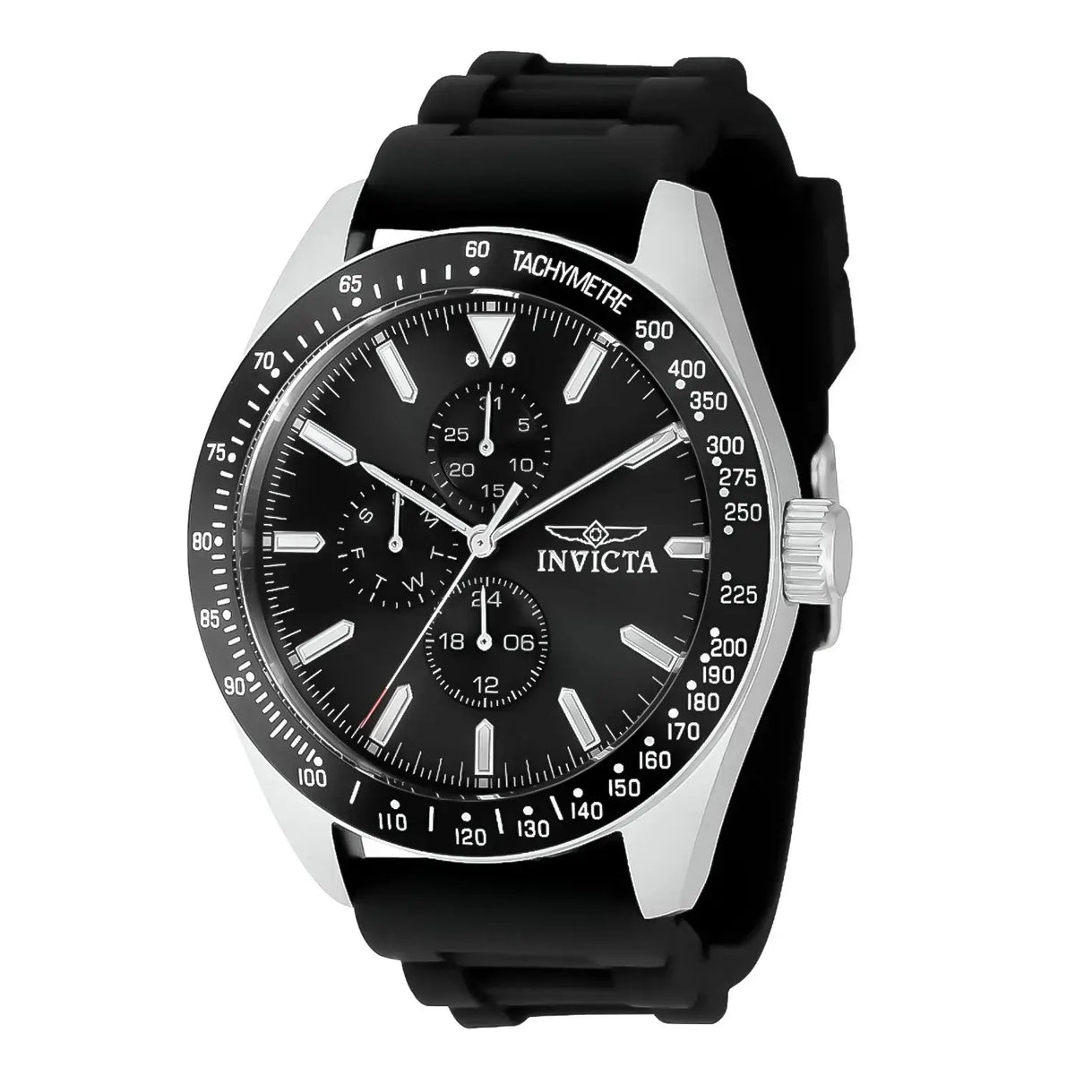 Reloj Invicta Aviator 38402 Hombre Deportivo Negro