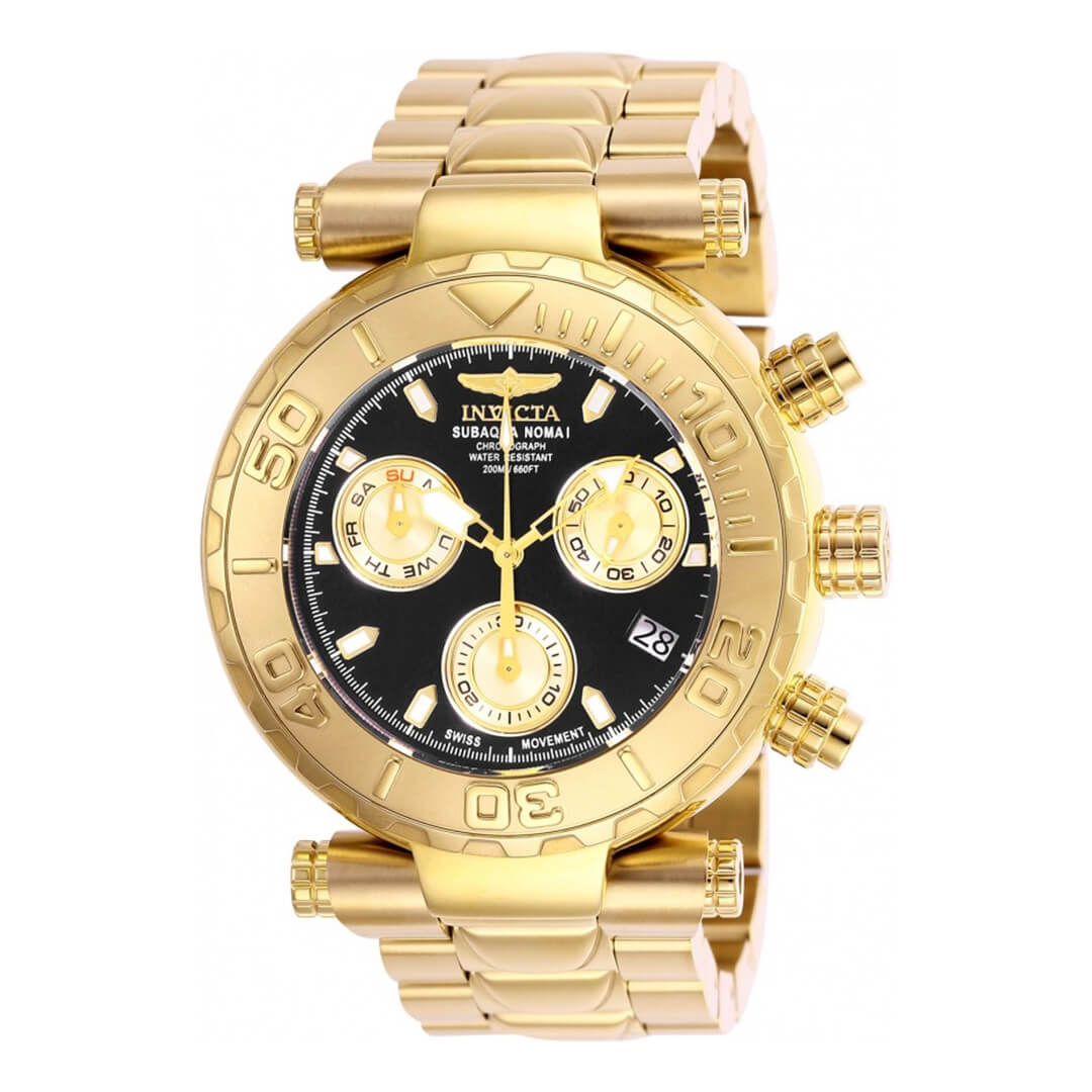 Reloj Invicta Subaqua 25800 Hombre Acero Dorado