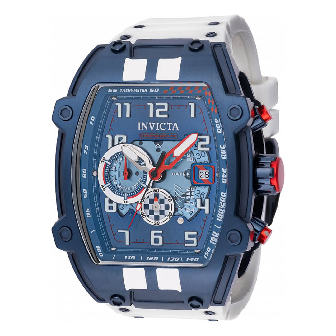 Reloj Invicta S1 Rally Diablo 42330 Hombre Blanco y Azul