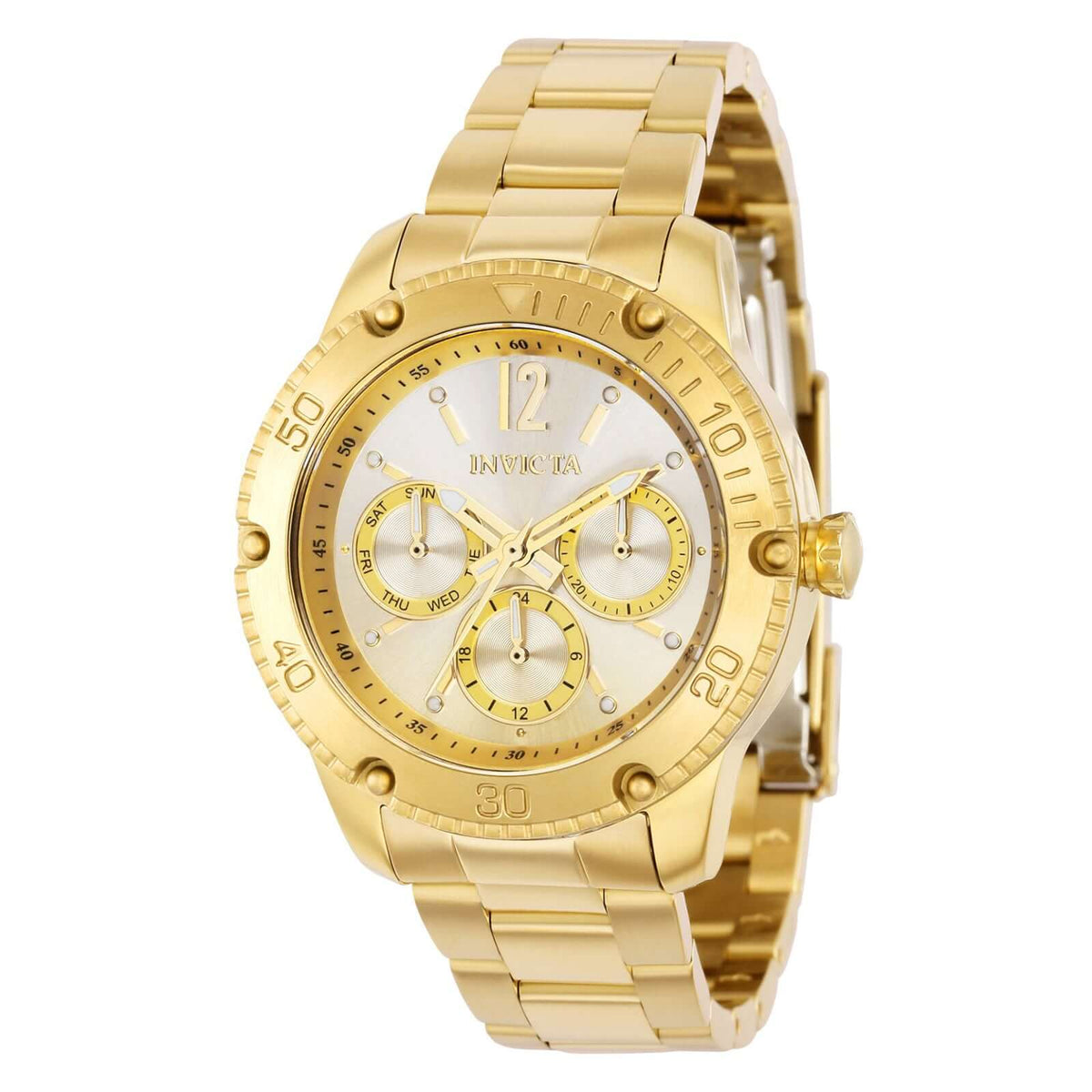 Reloj Invicta Angel 36725 Mujer Acero Dorado