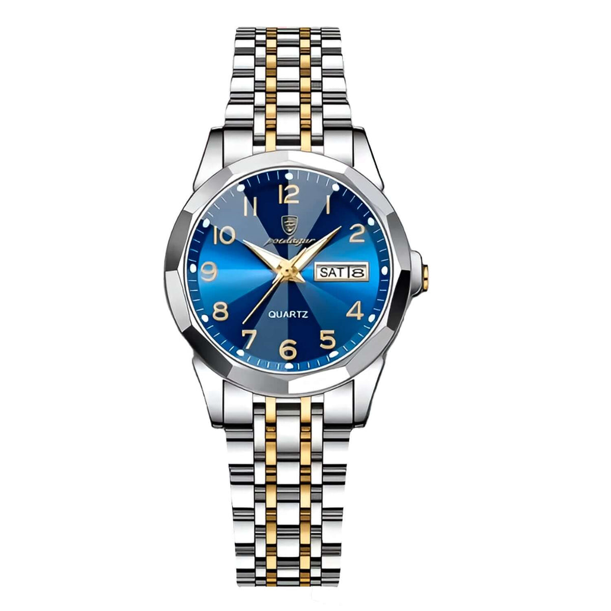 Reloj Poedagar POE-M-2 Mujer Acero Plateado