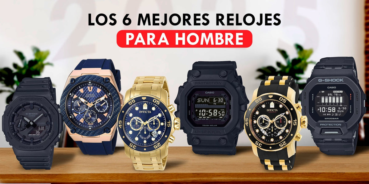 Los 6 mejores relojes para hombre 2025