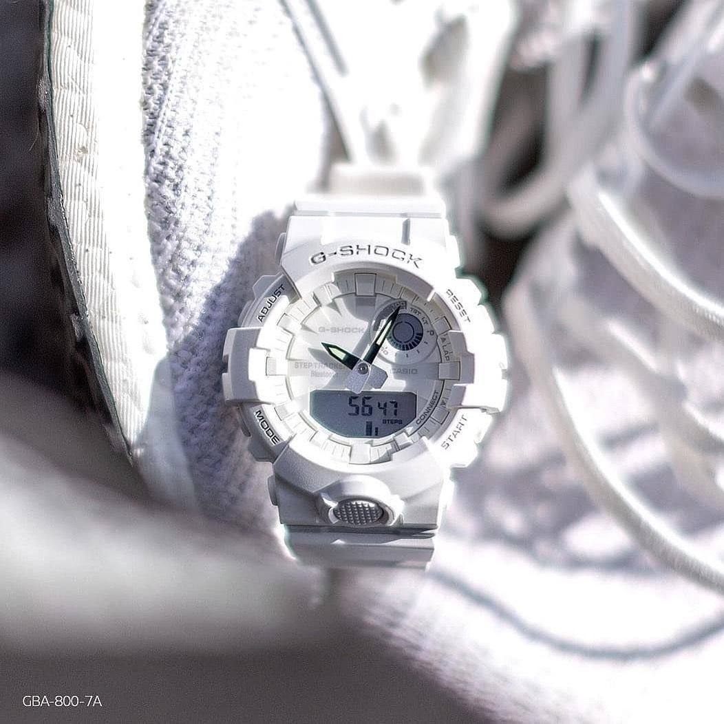 RELOJ G-SHOCK TRAKER BLANCO G-S-131