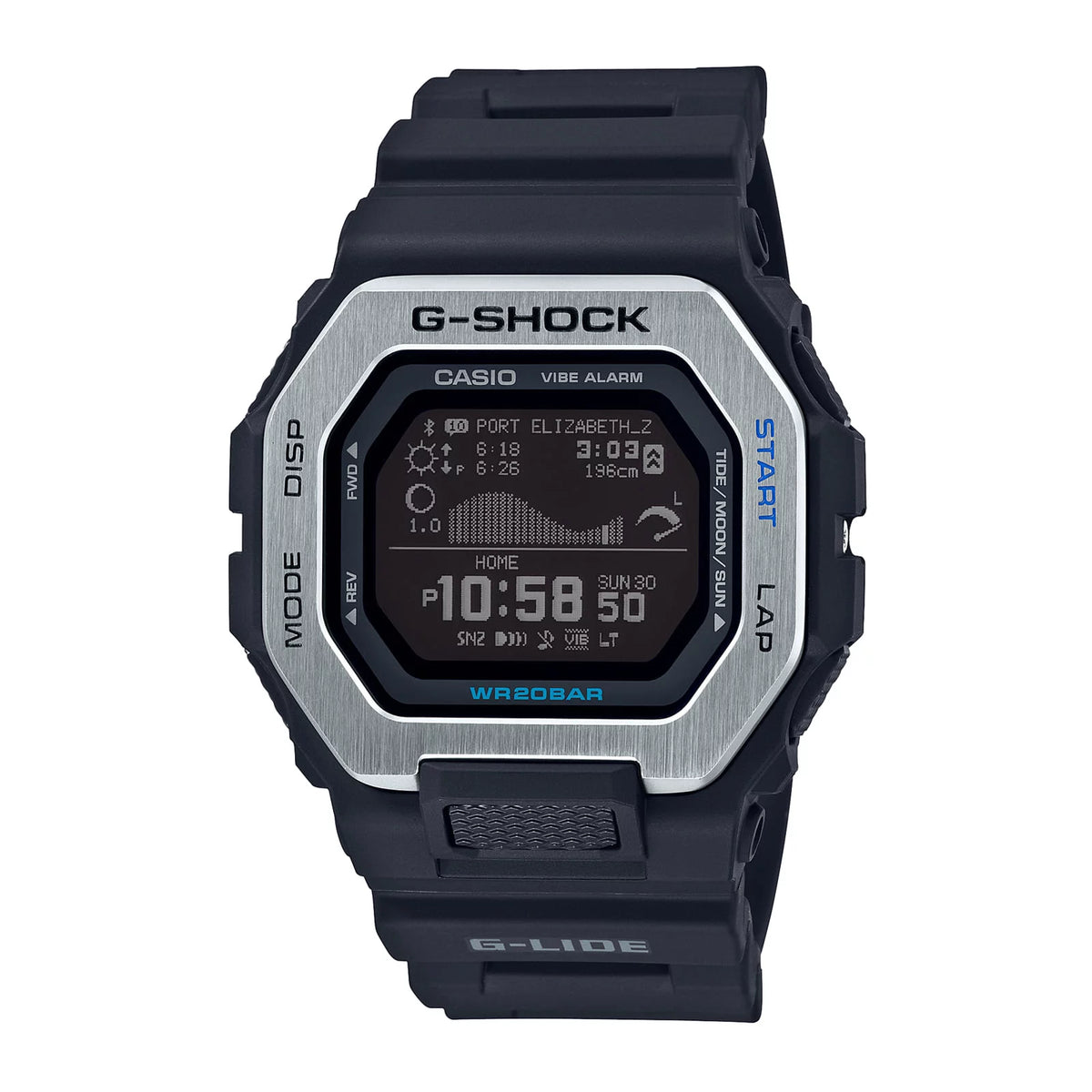 RELOJ G-SHOCK NEGRO GBX-100-1 G-SK-182