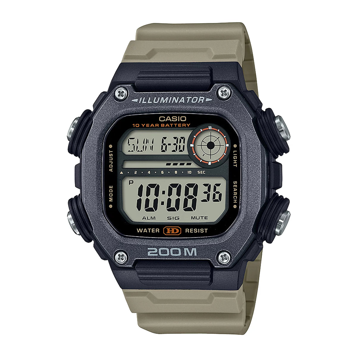 RELOJ CASIO VERDE DW-291HX-5AV CAS-108