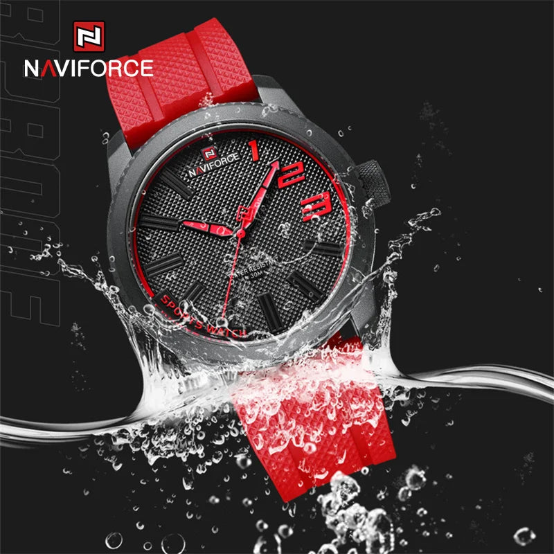 RELOJ NAVIFORCE CLASIC ROJO NAV-103