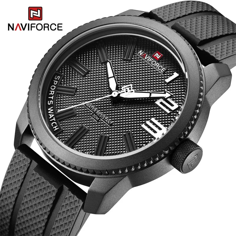 RELOJ NAVIFORCE CLASIC NEGRO NAV-101