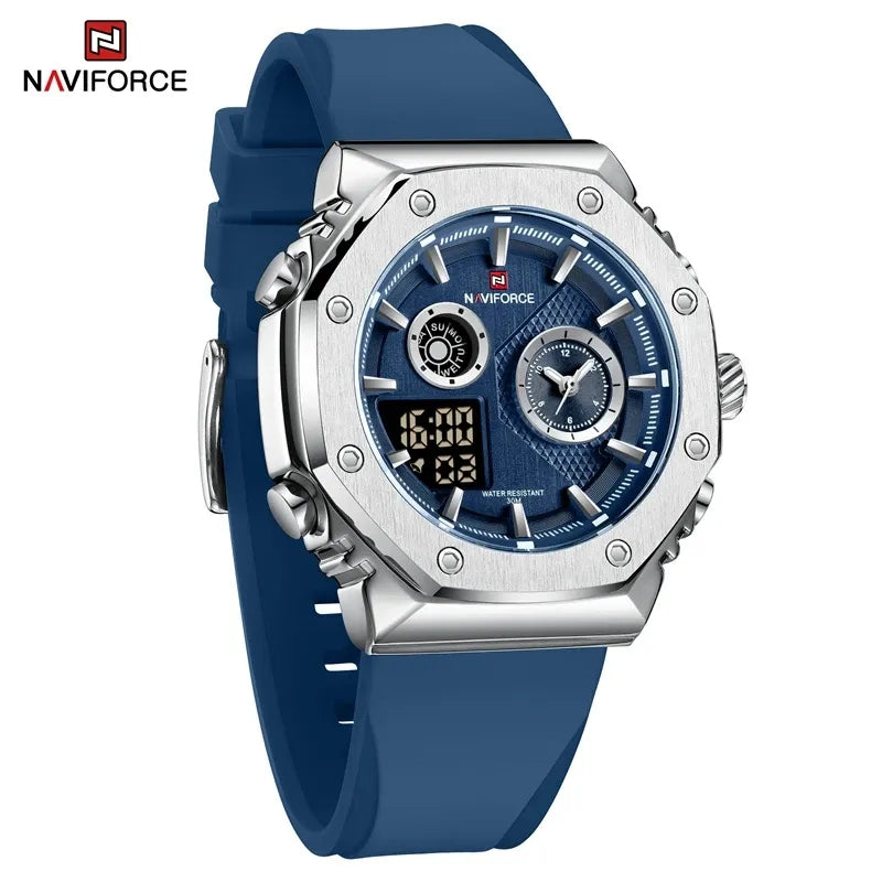 RELOJ NAVIFORCE OCTO SILICONA AZUL NAV-96