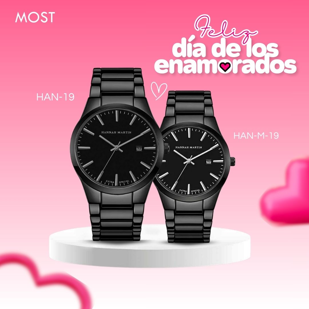 Relojes para Pareja: Hannah Martin HAN-19 y HAN-M-19