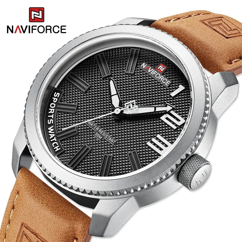 RELOJ NAVIFORCE CLASIC MARRÓN NAV-106