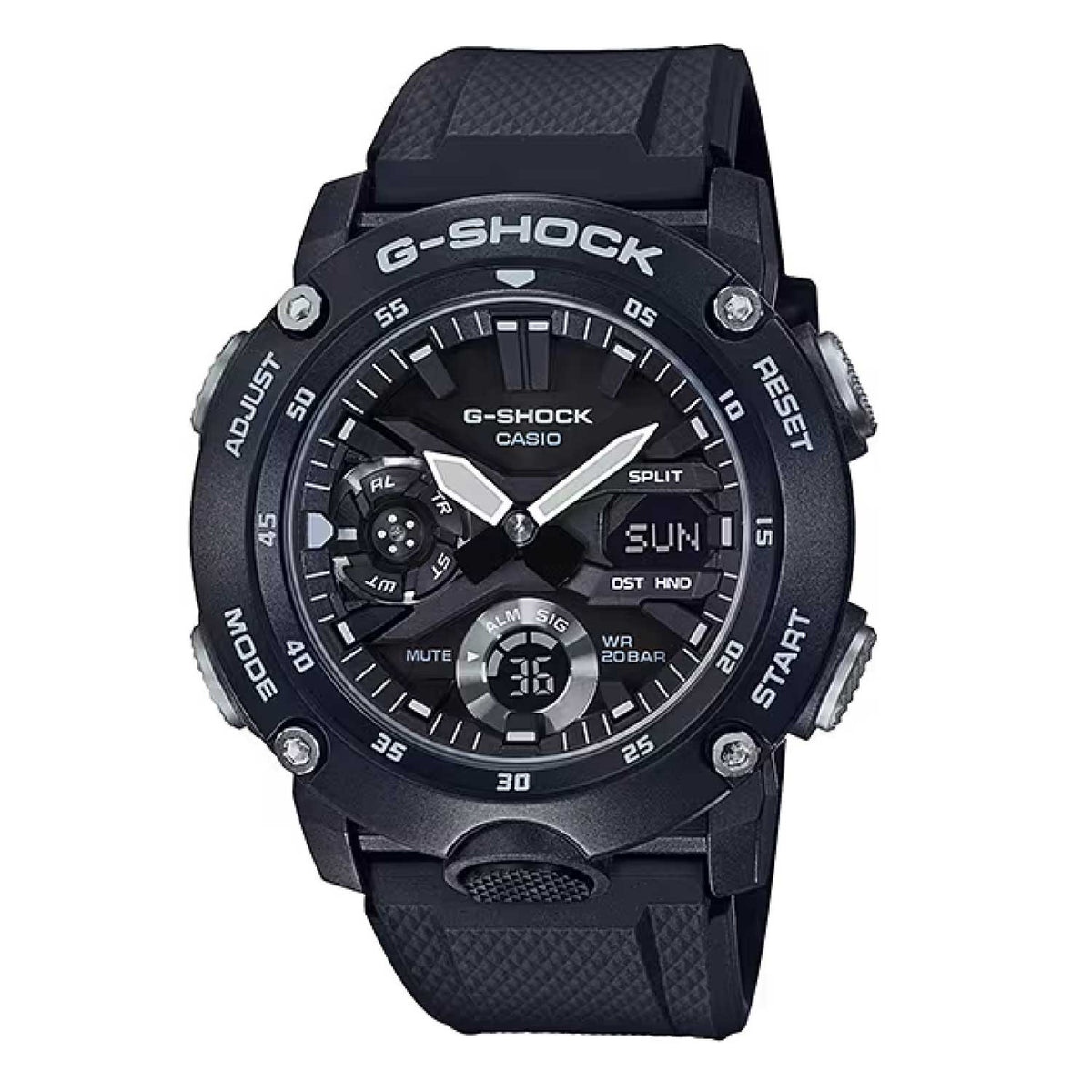 RELOJ G-SHOCK NEGRO GA-2000S G-SK-115