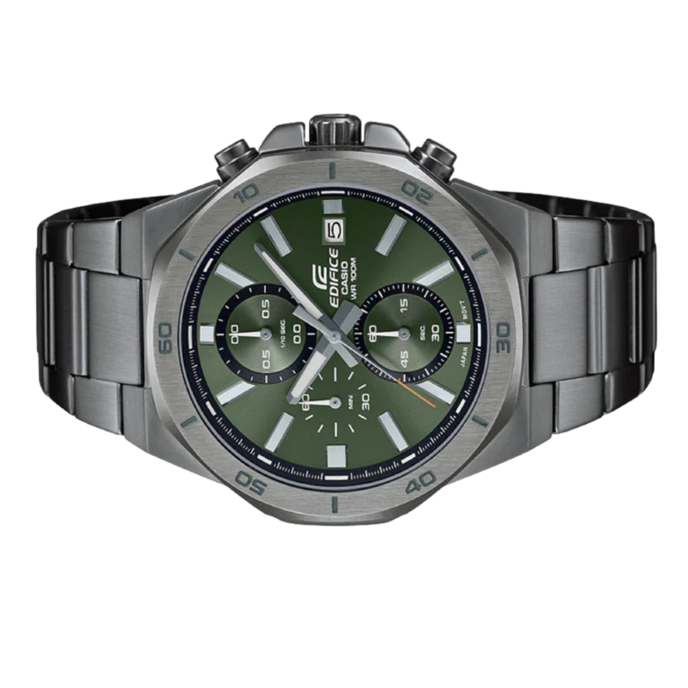 Reloj Edifice EFV-640DC-3A Hombre Acero Verde
