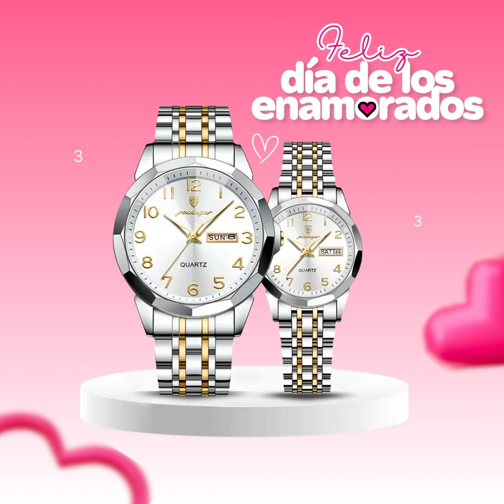 Relojes para Pareja: Poedagar POE-3 y POE-M-3 | PAR-70