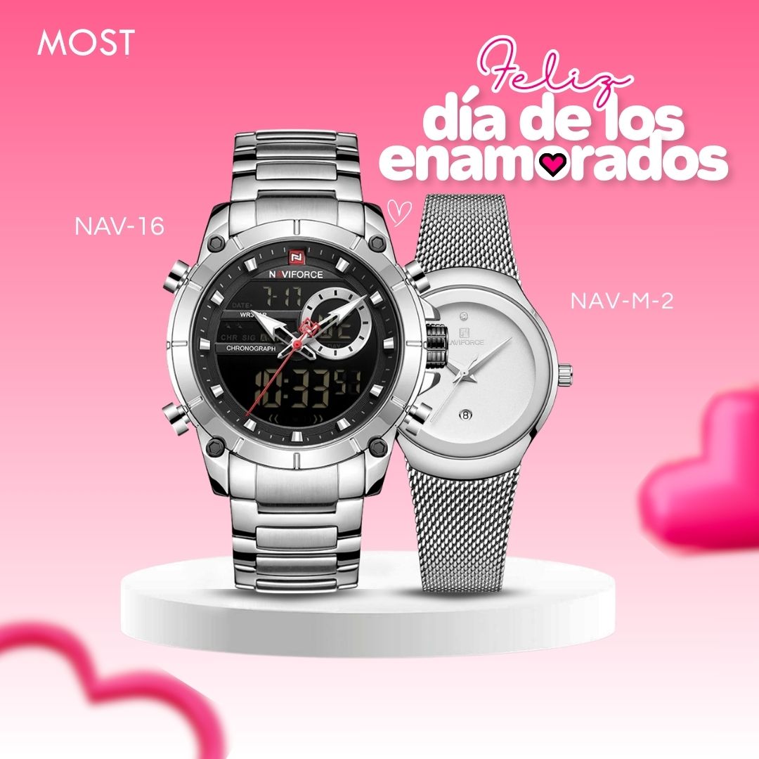 Relojes para Pareja: Naviforce NAV-16 y NAV-M-2