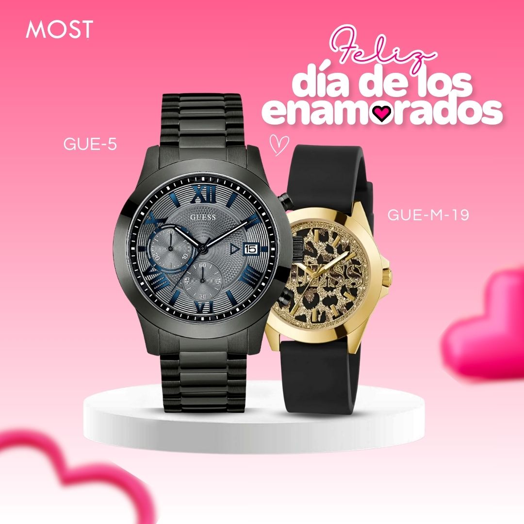 Relojes para Pareja: Guess U0668G2 y GW0749L2