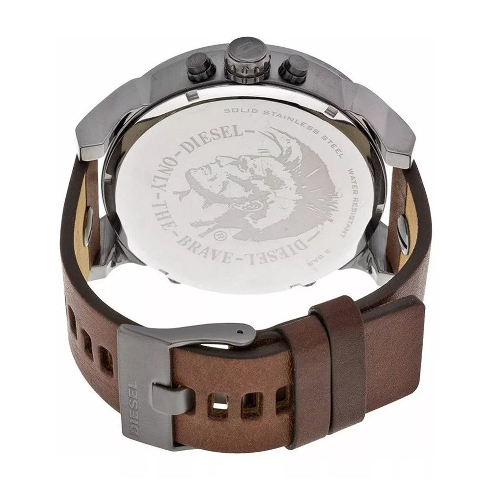 RELOJ DIESEL MARRÓN CON GRIS DZ7314 DIE-28