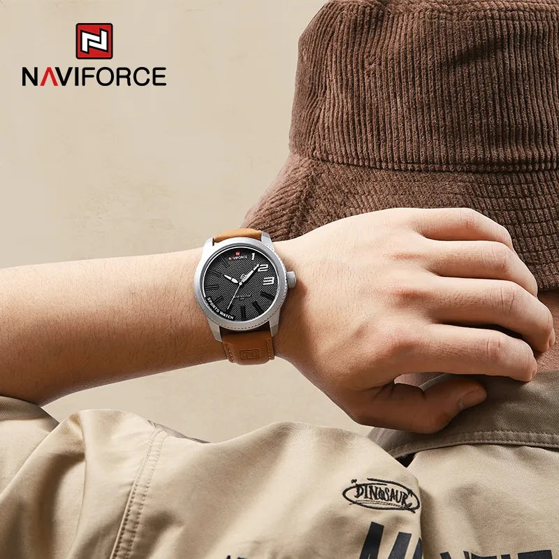 RELOJ NAVIFORCE CLASIC MARRÓN NAV-106