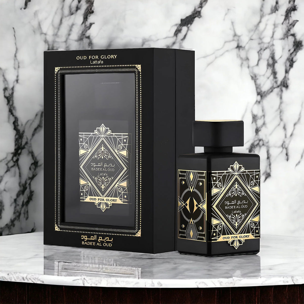 BADE'E AL OUD FOR GLORY LATTAFA 100 ML HOMBRE PERF-11