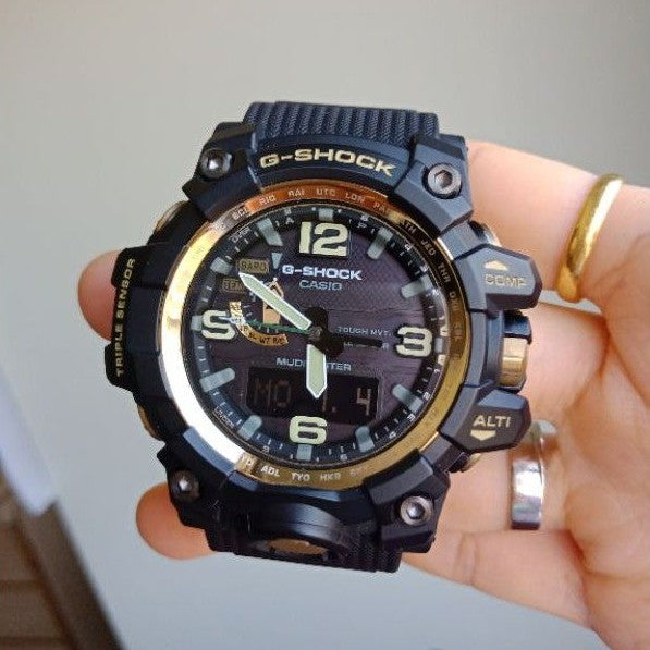 RELOJ G-SHOCK MUDMASTER NEGRO PRO GOLD G-S-115