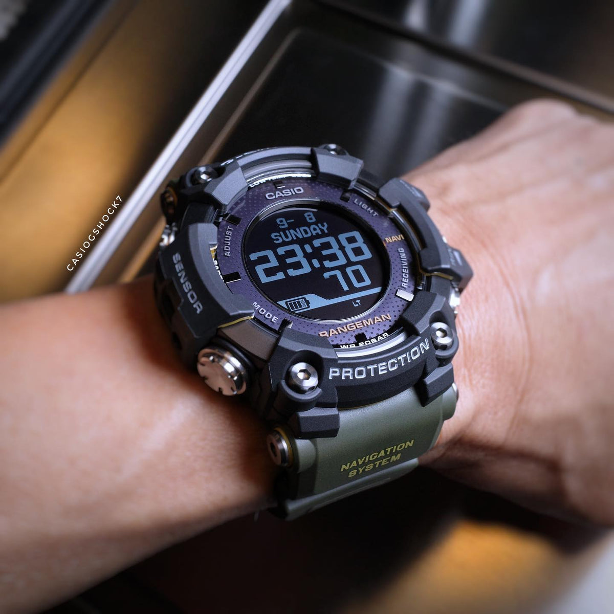 RELOJ G-SHOCK RANGEMAN VERDE G-S-123