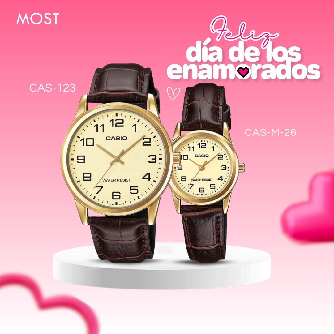 Relojes para Pareja: Casio MTP-V001GL-9BU y LTP-V001GL-9B