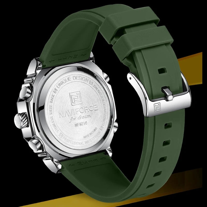 RELOJ NAVIFORCE OCTO SILICONA VERDE NAV-95