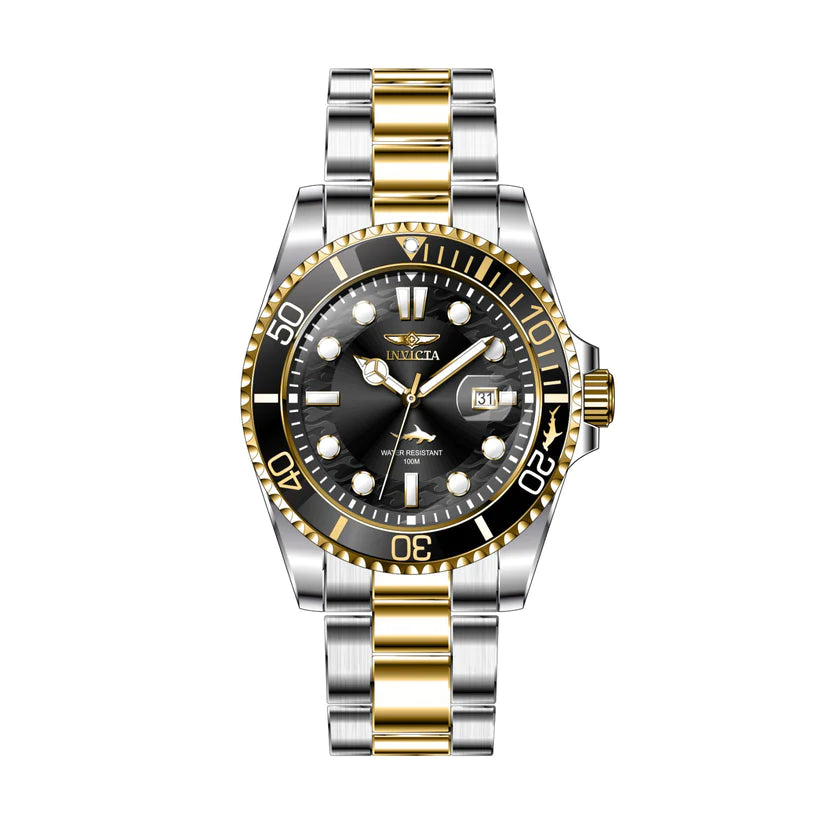 RELOJ INVICTA PRO DIVER DORADO CON PLATEADO 30023 INV-167