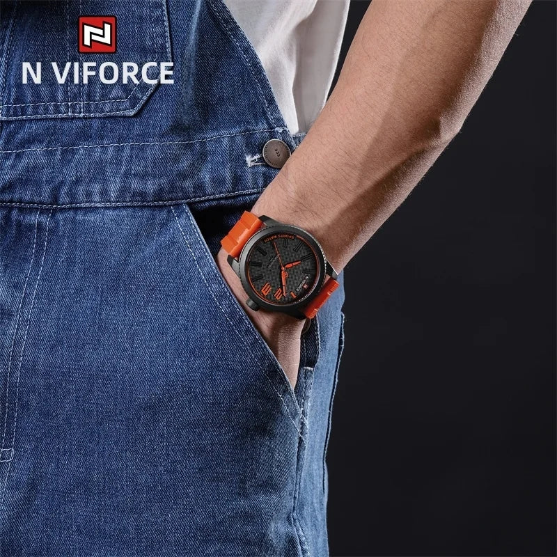 RELOJ NAVIFORCE CLASIC NARANJA NAV-102