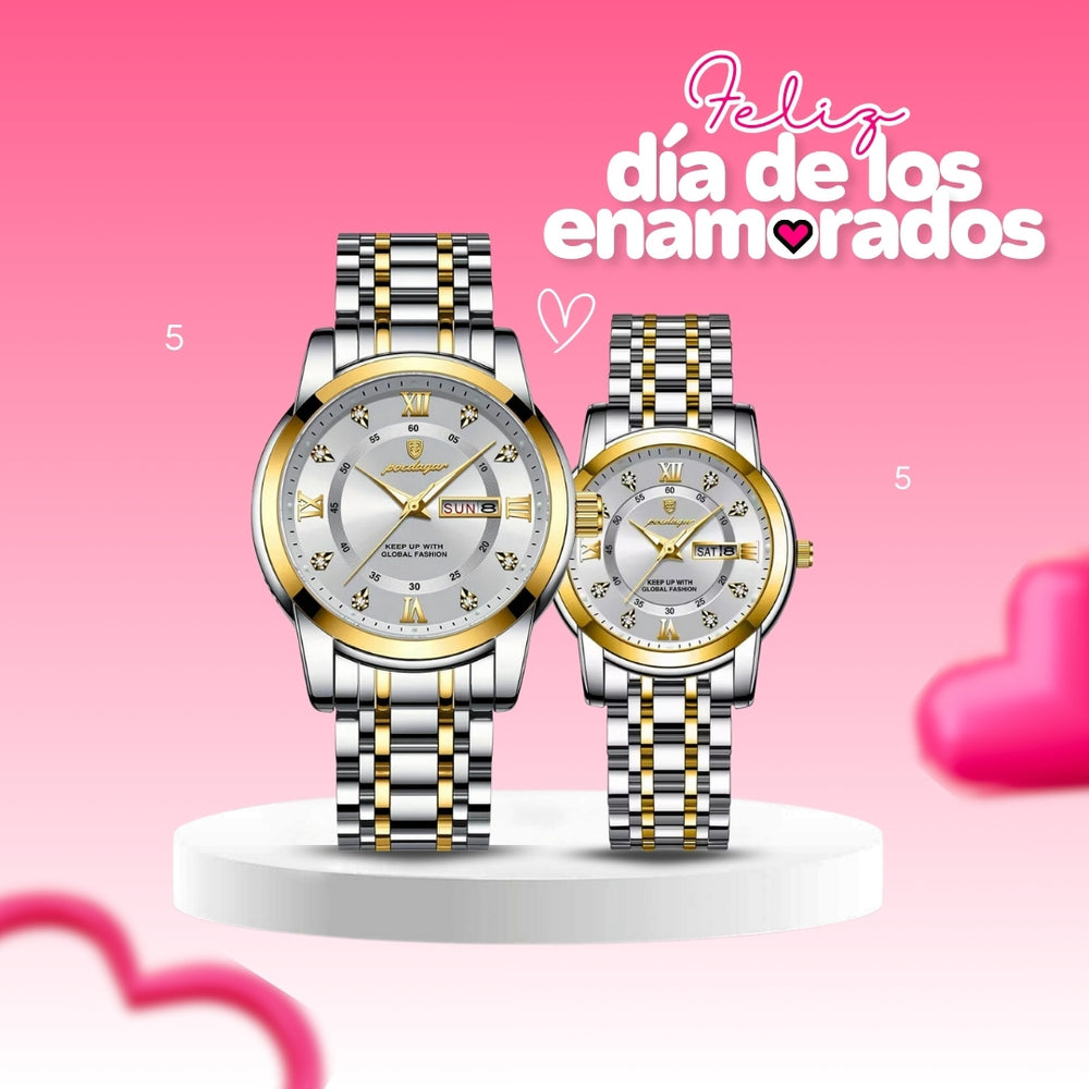 Relojes para Pareja: Poedagar POE-5 y POE-M-5 | PAR-65