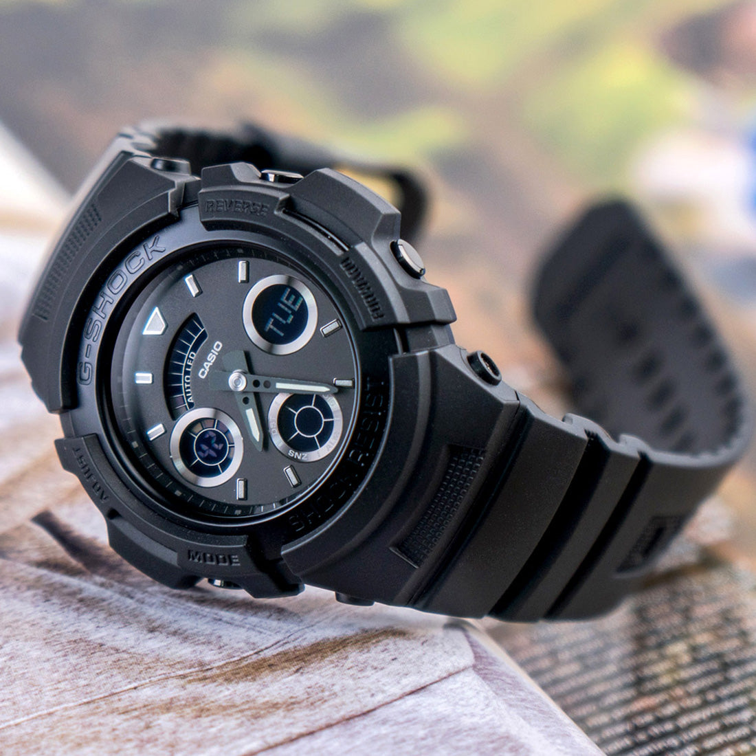 RELOJ G-SHOCK NEGRO AW-591BB-1ADR G-SK-64