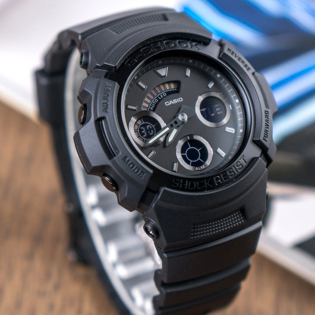 RELOJ G-SHOCK NEGRO AW-591BB-1ADR G-SK-64